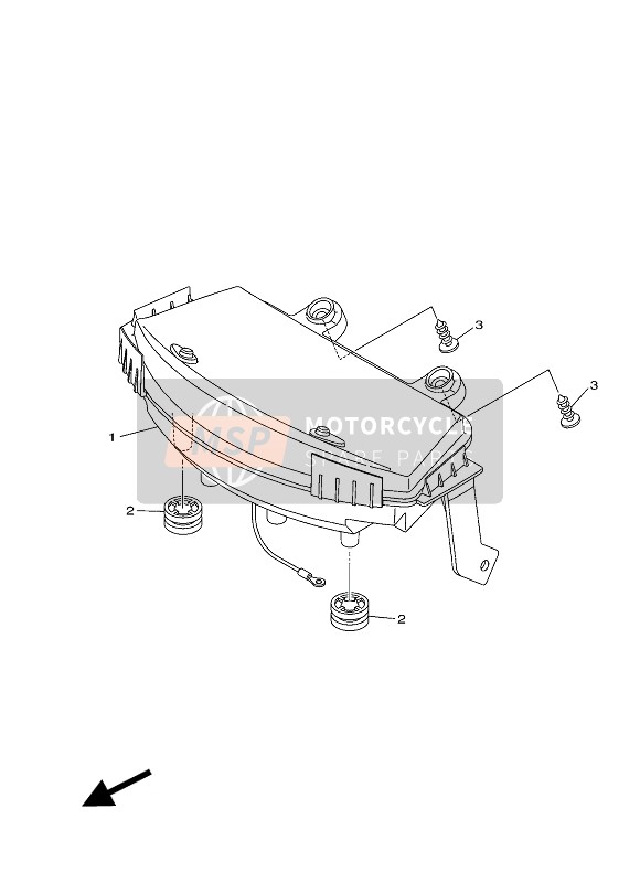 Yamaha MW125 TRICITY 2014 Metro para un 2014 Yamaha MW125 TRICITY